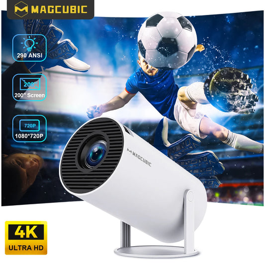 MagicCubic HY300 PRO – Proyector 4K Android para Cine en Casa